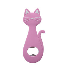 Gadget creativ de bucătărie, deschizător de sticle în formă de animal pisică, ideal pentru camping și călătorii