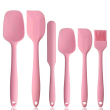 Espátula flexível de silicone para uso multifuncional, antiaderente, sem costuras, própria para lava-louças para facilitar a limpeza, design