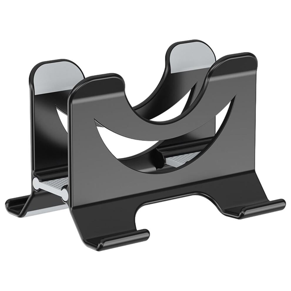 Vertical Laptop Stand Notebook Holder Universal Compatibility Ergonomic Desk Organizer For Most Laptops Black 9067246907426