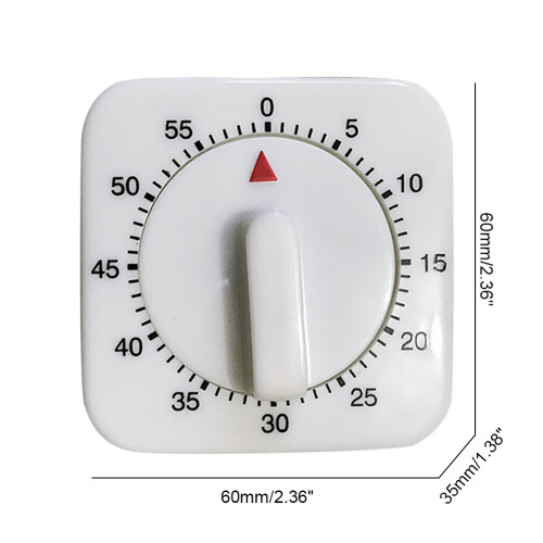 Mechanical Kitchen Timer, Loud Alarm, Precise Markings Ensure Accurate Cooking Time, Visual Cooking Clock For Multifunctional Use In Any Kitchen Envir 1