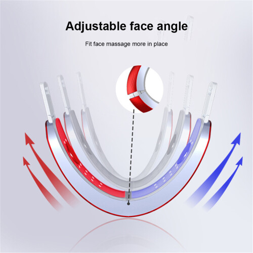 (White) Face Lifting V-line Slimming Massager Shaping Blood Circulation 1