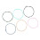 6Pc Colorful Alloy Nylon Strings for Crisp Classical Guitar Tone 14