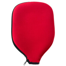 Pickleball Racket Cover Universal Fit Outdoor Pouch Dustproof Sleeve Red 30x21cm