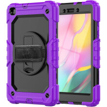 Funda para Samsung Galaxy Tab A7 Lite 8,7" con asa para el hombro Púrpura