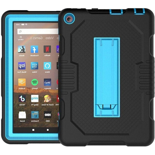 Étui pour Samsung Galaxy Tab A 8.4" Renforcé avec Support Noir