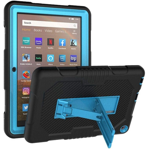 Étui pour Samsung Galaxy Tab A 8.4" Renforcé avec Support Noir 1