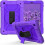 Funda para Samsung Galaxy Tab A 10.1" con correa de hombro Morado 1