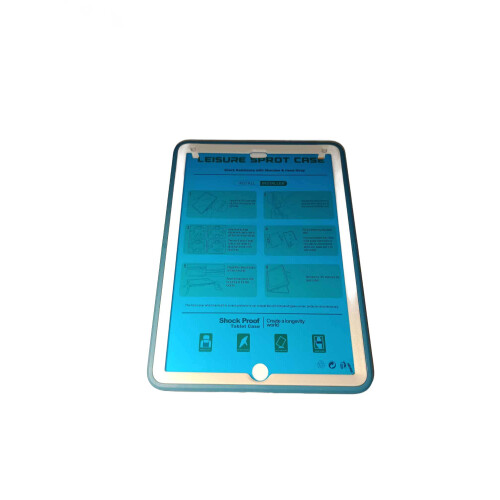 Étui pour iPad 9.7" Antichoc avec Support Rotatif Bleu 1