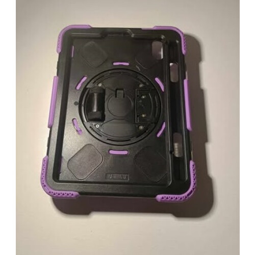 Étui pour iPad Mini 6 avec Support Rotatif et Emplacement pour Stylet Violet 1