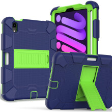 Funda para iPad Mini 6 8.3" con Soporte y Espacio para el Lápiz Azul Marino