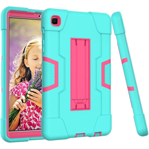 Funda para Samsung Galaxy Tab A7 Lite 8,7” acorazada con soporte menta