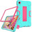 Funda para Samsung Galaxy Tab A7 Lite 8,7” acorazada con soporte menta 2