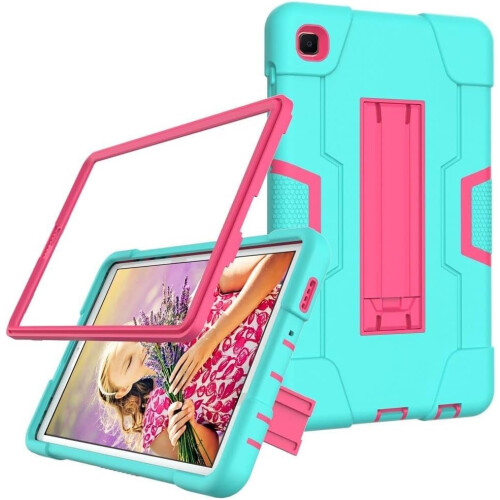 Funda para Samsung Galaxy Tab A7 Lite 8,7” acorazada con soporte menta 1