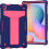 Funda acorazada para Huawei MatePad T8 con soporte Rosa 1