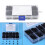 Durable M3 Black Alloy Steel Hex Socket Flat Head Screws 720pcs 15