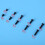 Durable M3 Black Alloy Steel Hex Socket Flat Head Screws 720pcs 3