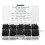 Durable M3 Black Alloy Steel Hex Socket Flat Head Screws 720pcs 2