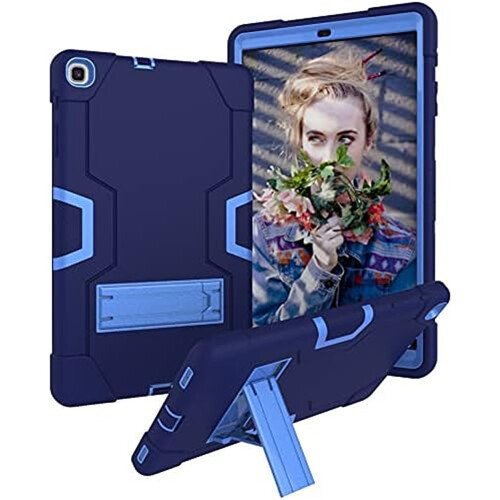 Funda para iPad Pro 12.9” con soporte y espacio para el lápiz azul 1