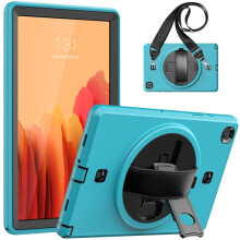 Funda para Samsung Galaxy A8 10.5" con Correa de Hombro Turquesa