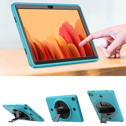 Funda para Samsung Galaxy A8 10.5" con Correa de Hombro Turquesa 2