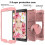 Funda para iPad 8 10,2" Blindada con Soporte y Espacio para el Lápiz Rosa 3