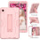 Funda blindada para Samsung Galaxy Tab A 8.4" con soporte Rosa 2
