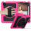 Funda para iPad Pro 11" con soporte y correa de hombro rosa 1