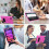 Funda para iPad Mini 6 8,3" con soporte y espacio para el lápiz rosa 2