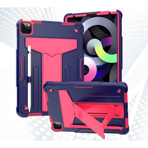 Funda para iPad Pro 11” Blindada con soporte Rosa 1