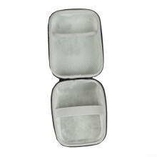 Blood Pressure Monitor Storage Case For Electronic And Upper Arm Cuffs, EVA Hard Shell Travel Organizer Bag Inside Gray