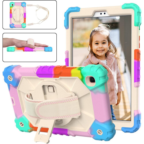 Funda para Samsung Galaxy Tab A 8.0" con Correa de Hombro Colorida 1