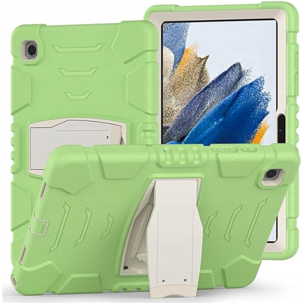 Samsung Galaxy Tab A 8.4" Armour Case - Heavy-Duty Shockproof Cover With Kickstand For Kids & Adults Green 5906792675684