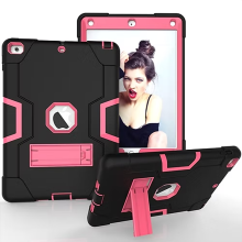 Funda para iPad 9/8/7 10.2” Blindada con Soporte Rosa