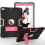 Funda para iPad 9/8/7 10.2” Blindada con Soporte Rosa 1