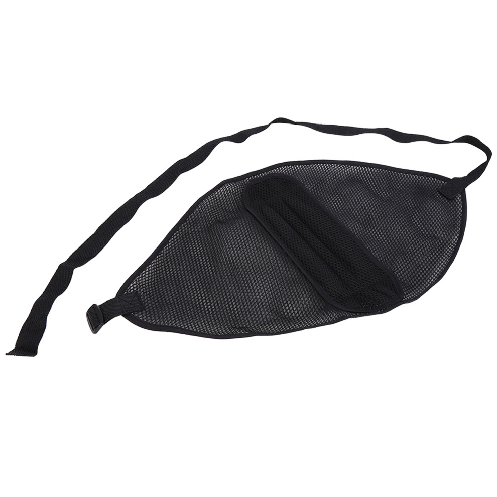 Adjustable Arm Sling & Shoulder Brace Black Mesh - Antibacterial