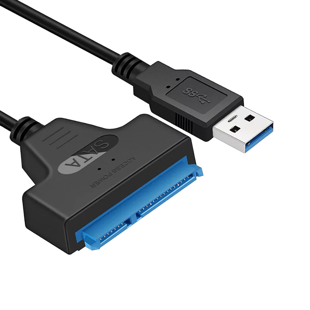 Usb 3.0 To Sata Cable Adapter For 2.5Inch Ssd/Hdd, Sata Iii, Hard Drive Data Transfer 9067246908348