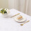 Nappe en Lin Lavable Imperméable Anti-taches Blanc 140x200cm 7