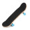 Durable Maple Finger Skateboard with Case Light Blue - Shock-Absorbing 8