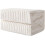 MIULEE Couverture Double Face Flanelle 125 cm x 150 cm Doux Velours Blanc 7