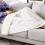 MIULEE Couverture Double Face Flanelle 125 cm x 150 cm Doux Velours Blanc 4