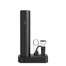Apribottiglie elettrico senza sforzo, cavatappi automatico ricaricabile dal design elegante, apribottiglie con funzionamento one-touch per feste e