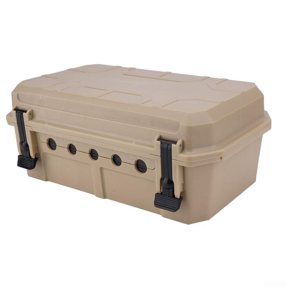 Ip54 Weatherproof Electrical Junction Box Outdoor Enclosure 5 Cable Outlets 290X195x126mm Model B Secure Locking 9105992232345