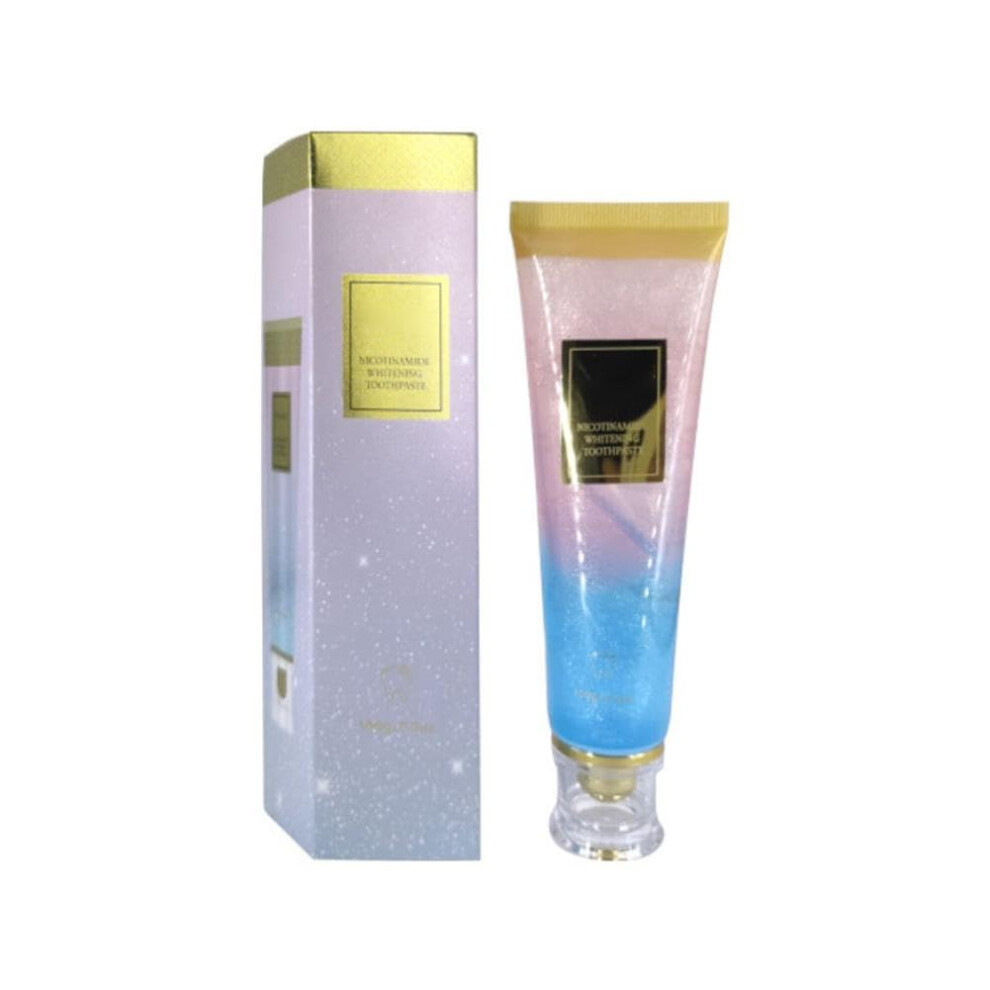 Pink Niacinamide Whitening Toothpaste Enamel Gum Care Teeth Brightening Formula 100G For Sensitive Teeth Pack 1