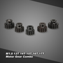 Metallisches Zahnrad-Set für 1/8 & 1/10 RC-Autos, 13Z-17Z, 5mm Welle