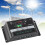 Portable Solar Charge Controller 30A 12/24V ABS Black 13.2x7x3cm 14