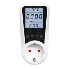 Slimme energiemeters, realtime monitoring van energieverbruik, kostenefficiënt beheertool en achtergrondverlichting voor betere zichtbaarheid.