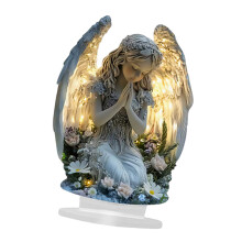 Guarder Angel Figurines Acrylic Angel Statues Table-B23 model