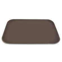 Elegantes, hochwertiges, hitzebeständiges Kunststofftablett für Speisen und Getränke, ideal für Cafés und den Einsatz zu Hause und im Büro.