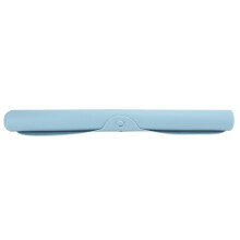 Antislip voerbakmat voor huisdieren, blauw, gemaakt van voedselveilig silicagel, flexibel, zacht, gemakkelijk mee te nemen op reis, voorkomt morsen,