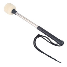 Heavy-Duty Bass Drum Stick with Wool Felt Head 15.7 inch Marching Band Tool